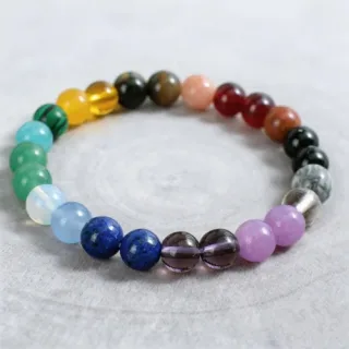 Seven Chakra Healing Bracelet